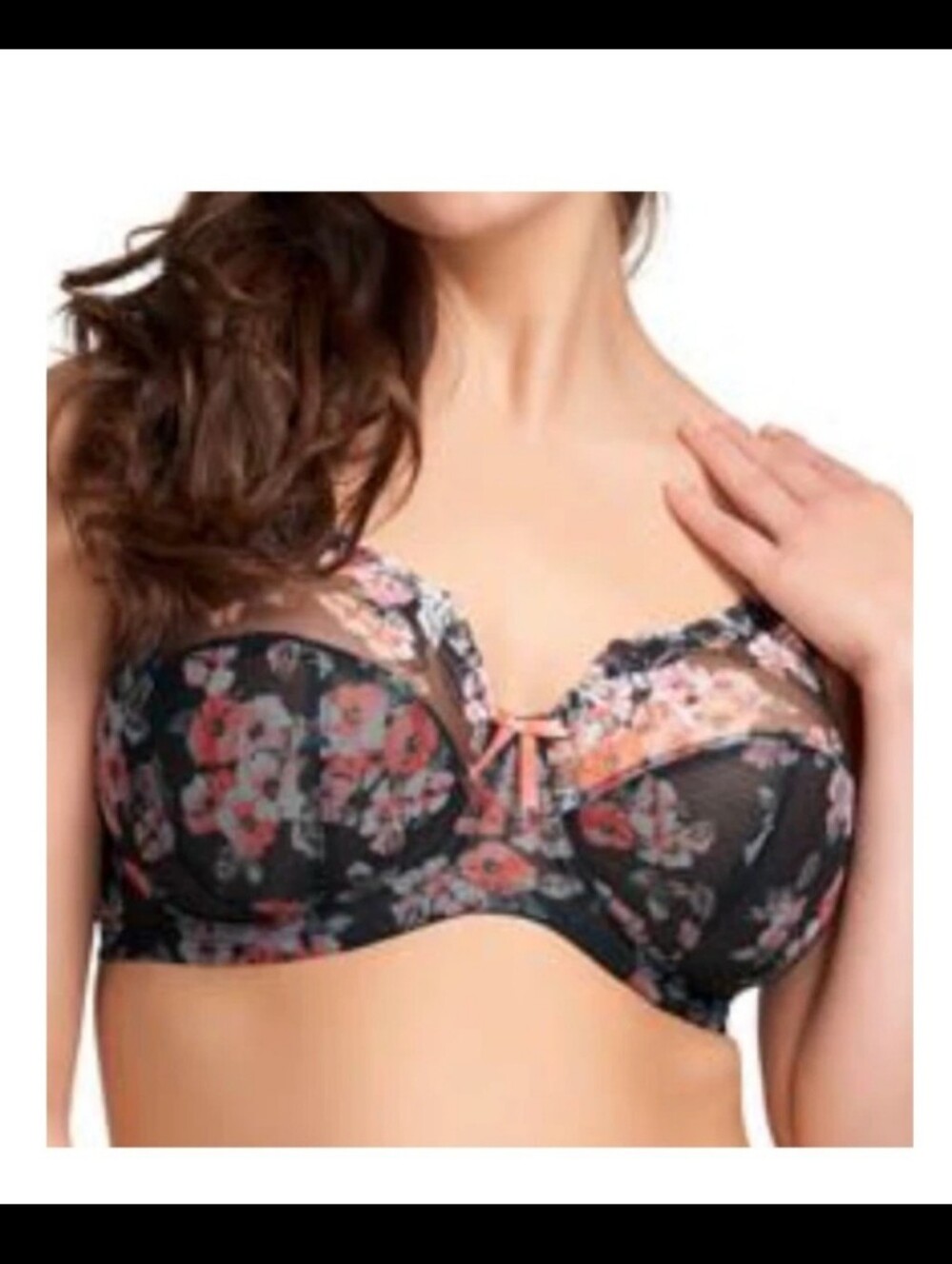 Elomi "Renee" Banded Underwire Full Bust Support Bra (Style EL80440)